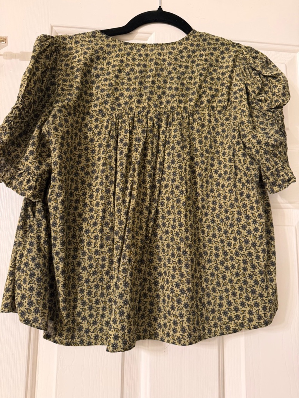 Reformation Button Front Blouse - Picture 5 of 5